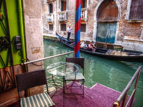 Venice, Hotel Becher Landing