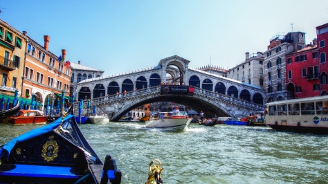 Venice Goldola Rialto and Grand Canal